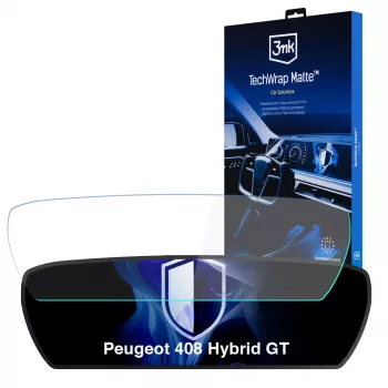3MK PROTECTION TechWrap matinis prietaisų skydelio apsauginis filmas, skirtas Peugeot 408 Hybrid GT