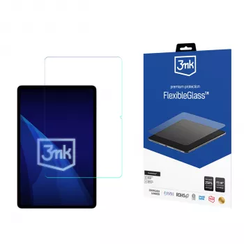 3MK PROTECTION FlexibleGlass ekrano apsauga, skirta Honor Pad 20 12.1 / iki 13 colių planšetiniams kompiuteriams - hibridinis stiklas, 7H, oleofobinė danga, pilnas padengimas, lengvas montavimas