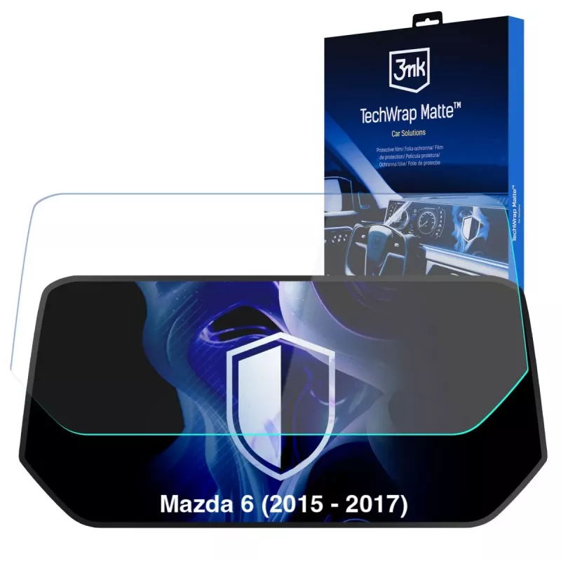 3MK PROTECTION Mazda 6 (2015-2017) - 3mk TechWrap Matinis centrinio ekrano apsauginis stiklas