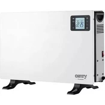 Adler CAMRY CR 7739 konvekcinis šildytuvas 2000W su skaitmeniniu termostatu, 24h laikmačiu, nuotolinio valdymo pultu, montuojamas prie sienos