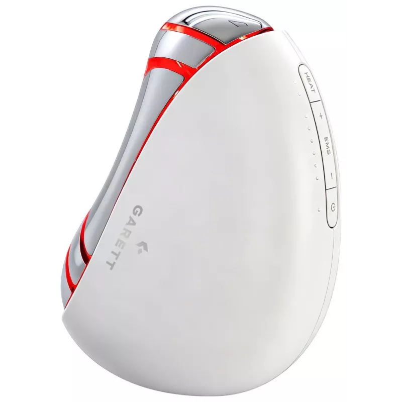 Garett Beauty Glow Stone White – elektroninis veido masažuoklis su šiluma ir vibracija