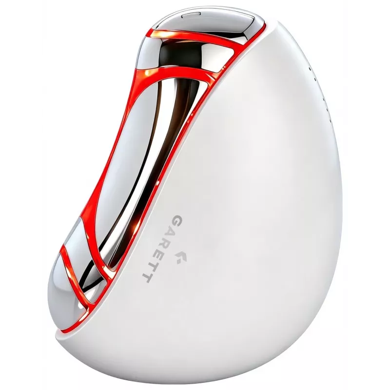 Garett Beauty Glow Stone White – elektroninis veido masažuoklis su šiluma ir vibracija