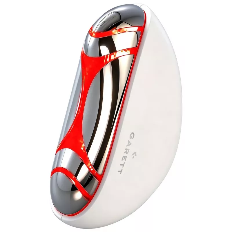 Garett Beauty Glow Stone White – elektroninis veido masažuoklis su šiluma ir vibracija