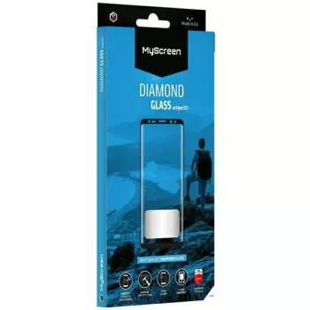 MyScreen Diamond Glass edge3D grūdinto stiklo ekrano apsauga, skirta Motorola Edge 60 Pro / Edge 60s - juoda