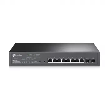 TP-Link JetStream 10 prievadų Gigabit Smart PoE komutatorius su 8 PoE+ prievadais