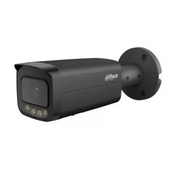 DAHUA IPC-HFW5559T-ASE-IL-0280B-BLACK 5MP lauko sferinė tinklo kamera su AI, 60m IR, IP67, IK10, PoE