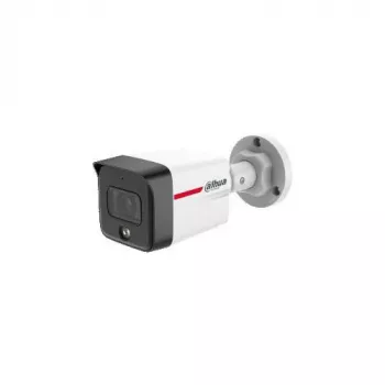 DAHUA IPC-HFW1439TC1-A-LED-0280B-PRO 4MP Full-Colour Bullet IP kamera su įmontuotu mikrofonu, 2,8 mm fiksuotu objektyvu, 30 m baltos šviesos naktiniu matymu, IP67, PoE