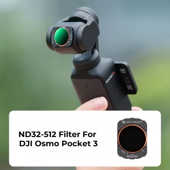 KF kintamo tankio ND filtras ND32-ND512 Nano-X, skirtas DJI Osmo Pocket 3