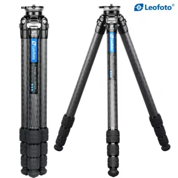 Leofoto LS-284CEX anglies pluošto Ranger niveliavimo trikojis su integruotu niveliavimo pagrindu