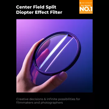 KF Concept 82mm Nano-B Center Field Split Diopter Filtras +0.5