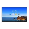 Hikvision Value Series DS-D5B75RB/EL 75 colių 4K UHD interaktyvus ekranas su liečiamuoju paviršiumi, juodos spalvos