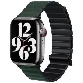 Beline Magnetic Pro Apple Watch dirželis 38/40/41 mm juodas/žalias