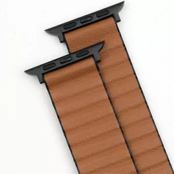 Beline Magnetic Pro Apple Watch dirželis 38/40/41 mm juodas/rudas