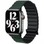 Beline Magnetic Pro Apple Watch dirželis 42/44/45/49 mm, juodas/žalias