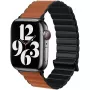 Beline Magnetic Pro Apple Watch dirželis 42/44/45/49mm juodas/rudas