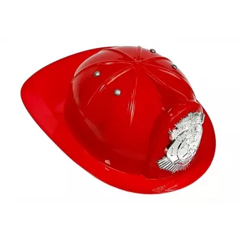 LEAN TOYS Firefighter Kit 5 dalių gelbėtojo rinkinys - šalmas, gesintuvas, kirvis, kaukė, laužtuvas