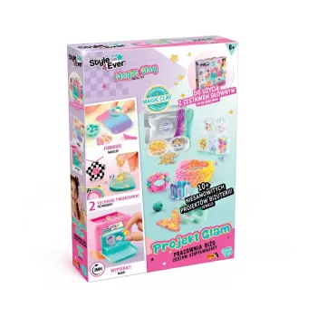 EPEE Projekt Glam papildymo rinkinys „Jewellery Studio“ – daugiau nei 100 karoliukų, pakabukų ir aksesuarų, skirtų individualioms apyrankėms ir vėriniams, nuo 6 metų