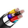 Beline SK193 USB-C įdedamosios ausinės, juodos