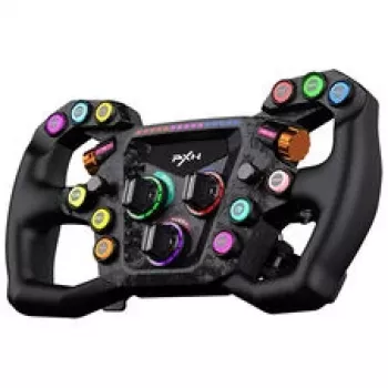 PXN GT ONE vairo komplektas su 3 pedalų bloku ir 6+1 pavarų svirtimi, skirtas PC, PS3, PS4, Xbox One, Xbox Series X/S, Switch