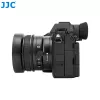 JJC ES-EP21 pakaitinis okuliaras „Sony Alpha“ fotoaparatams – minkštas silikonas, juodas