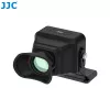 JJC LVF-BF 3x LCD vaizdo ieškiklio lupa, skirta Sigma fp / fp L, su Arca-Swiss greito atleidimo plokšte ir Peak Design Capture Clip V3 suderinamumu (juoda)