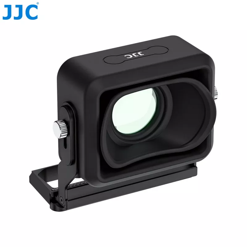 JJC LVF-BF 3x LCD vaizdo ieškiklio lupa, skirta Sigma fp / fp L, su Arca-Swiss greito atleidimo plokšte ir Peak Design Capture Clip V3 suderinamumu (juoda)