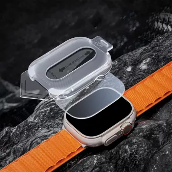 Tech-Protect Easy Set+ Apple Watch Ultra 1/2/3 (49 mm) ekrano apsauginis stiklas, 2 vnt.