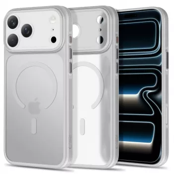 TECH-PROTECT MagPrime MagSafe dėklas, skirtas iPhone 17 Pro Max / 18 Pro Max, matinis pilkas