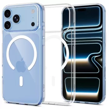 Tech-Protect Flexair Hybrid MagSafe dėklas, skirtas iPhone 17 Pro / 18 Pro, skaidrus