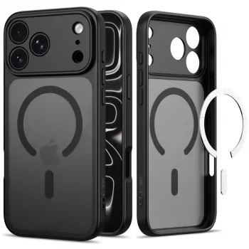 Tech-Protect BasicMag MagSafe dėklas, skirtas iPhone 17 Pro Max / 18 Pro Max – matinė juoda