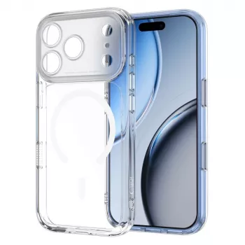 Tech-Protect MagPeak MagSafe skaidrus dėklas, skirtas iPhone 17 Pro Max / 18 Pro Max