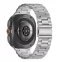 TECH-PROTECT nerūdijančio plieno apyrankė su nuorodomis, skirta Samsung Galaxy Watch Ultra 1 / 2 (47mm) - sidabrinė