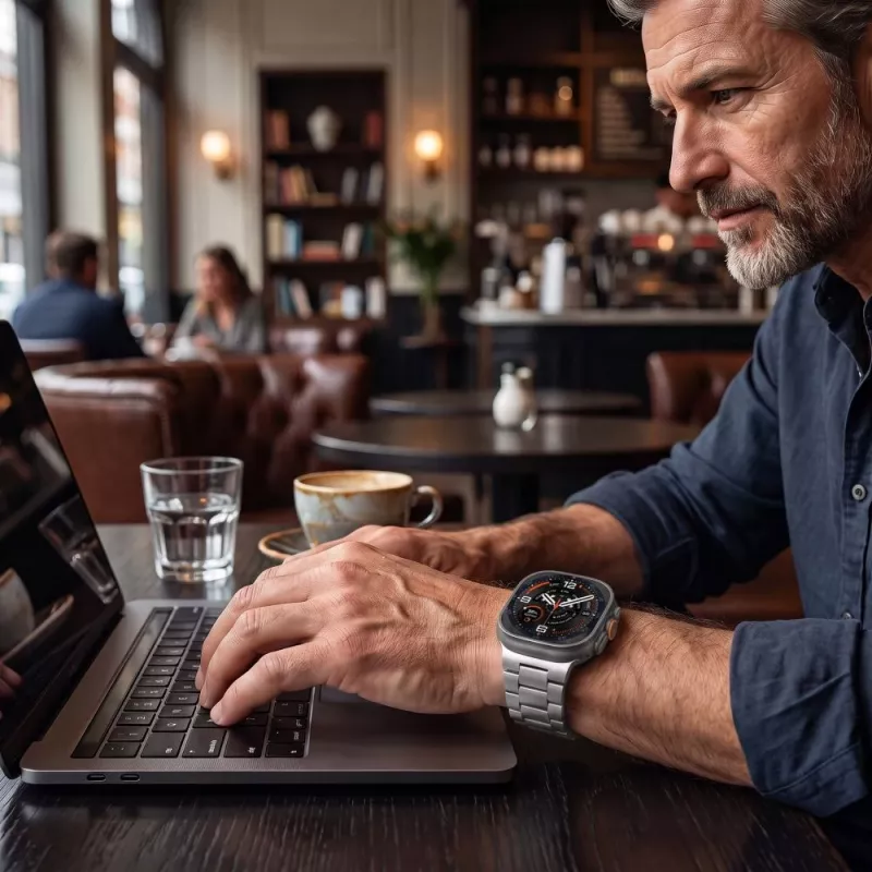 TECH-PROTECT nerūdijančio plieno apyrankė su nuorodomis, skirta Samsung Galaxy Watch Ultra 1 / 2 (47mm) - sidabrinė