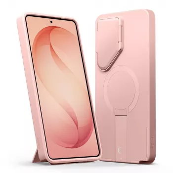 TECH-PROTECT Kevlar Aura MagSafe dėklas, skirtas Samsung Galaxy S26 Ultra - rožinis