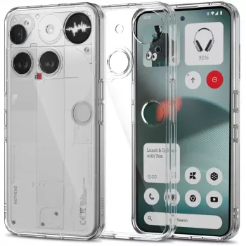 Tech-Protect Flexair Hybrid dangtelis, skirtas Nothing Phone (2a) - permatomas