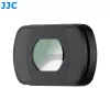 JJC 0,72x plataus kampo objektyvas, skirtas DJI Osmo Pocket 3 / 4, magnetinis tvirtinimas, daugiasluoksnis dengtas optinis stiklas, juodas