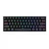 REDRAGON DRACONIC PRO mechaninė 61 klavišo RGB Bluetooth 5.0 žaidimų klaviatūra - juoda