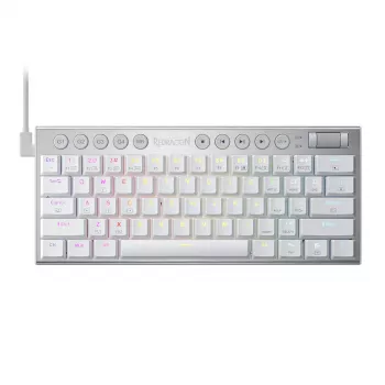Redragon K632 HORUS Mini 60% RGB laidinė žaidimų klaviatūra - balta