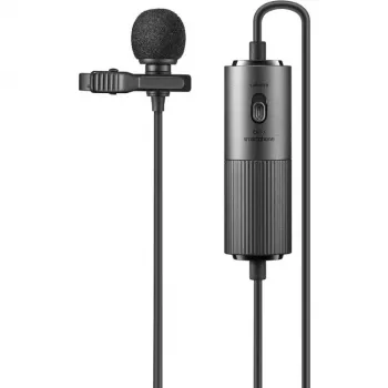 Godox LMS-60C 6 m lavalier mikrofonas, visakryptis elektretinis kondensatorinis segtukas išmaniesiems telefonams, DSLR fotoaparatams ir kameroms
