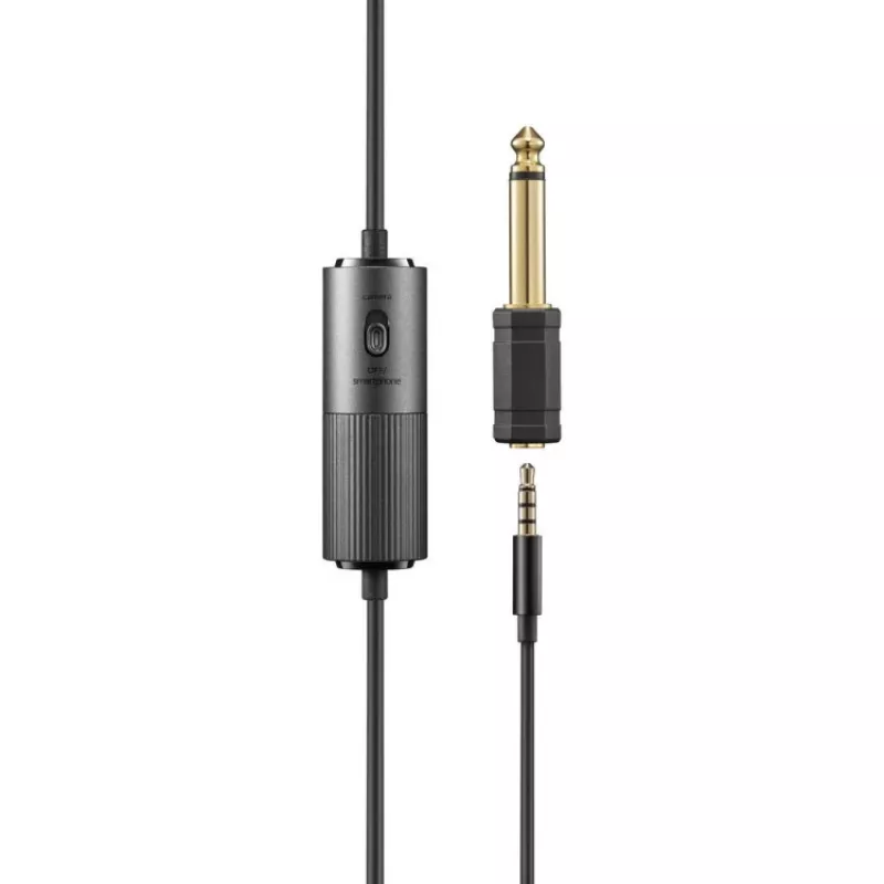 Godox LMS-60C 6 m lavalier mikrofonas, visakryptis elektretinis kondensatorinis segtukas išmaniesiems telefonams, DSLR fotoaparatams ir kameroms