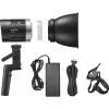 Godox ML30 30W COB LED Monolight dienos šviesos 5600K CRI 96+ TLCI 97+ su Bluetooth programėlės valdymu