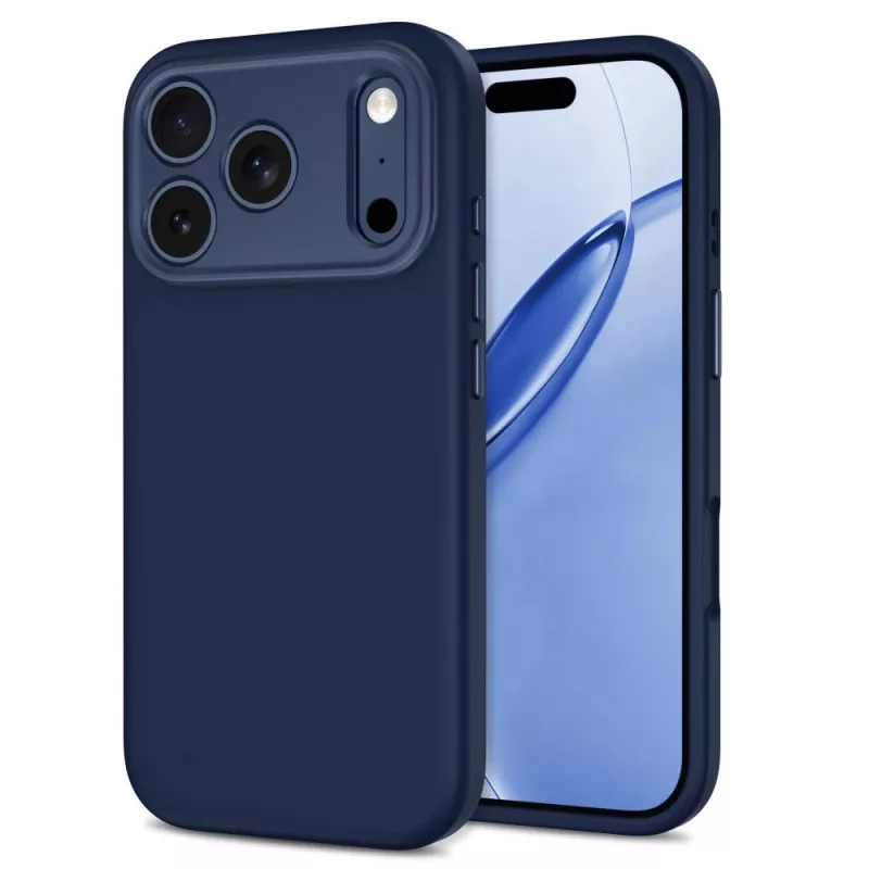 TECH-PROTECT Uniq MagSafe CC dėklas, skirtas iPhone 17 Pro / 18 Pro, tamsiai mėlynas