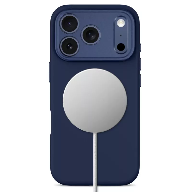 TECH-PROTECT Uniq MagSafe CC dėklas, skirtas iPhone 17 Pro / 18 Pro, tamsiai mėlynas