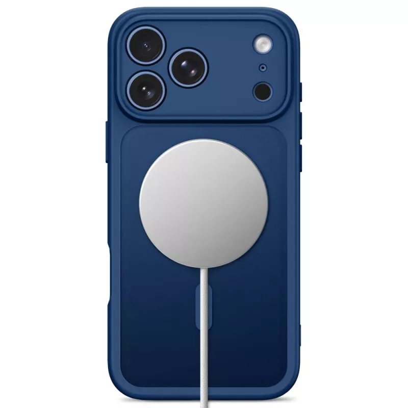 Tech-Protect Basicmag MagSafe dėklas, skirtas iPhone 17 Pro Max / 18 Pro Max – matinis tamsiai mėlynas