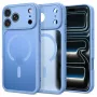 Tech-Protect BasicMag MagSafe dėklas, skirtas iPhone 17 Pro Max / 18 Pro Max, matinė šviesiai mėlyna
