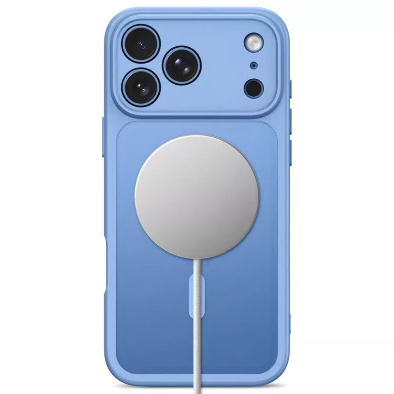 Tech-Protect BasicMag MagSafe dėklas, skirtas iPhone 17 Pro Max / 18 Pro Max, matinė šviesiai mėlyna