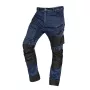 NEO TOOLS DENIM darbo kelnės su Oxford sustiprinimais, tamsiai mėlynos, M dydis