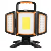 NEO TOOLS 99-125 įkraunamas COB LED darbinis žibintas 2000lm, 20W, 6500K šalta balta, 4400mAh Li-ion, USB-C, magnetinis pagrindas, IP44