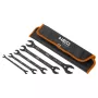 NEO TOOLS Super Plokšti Dvipusiai Veržliarakčiai, 4-in-1, 6-27 mm (20 dydžių), 5 vnt. rinkinys