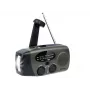 TRACER EXPLORER PRO ekspedicinis radijas su saulės panele, rankine sukimosi svirtimi, NOAA orų juosta, AM/FM, LED žibintuvėliu ir USB power bank